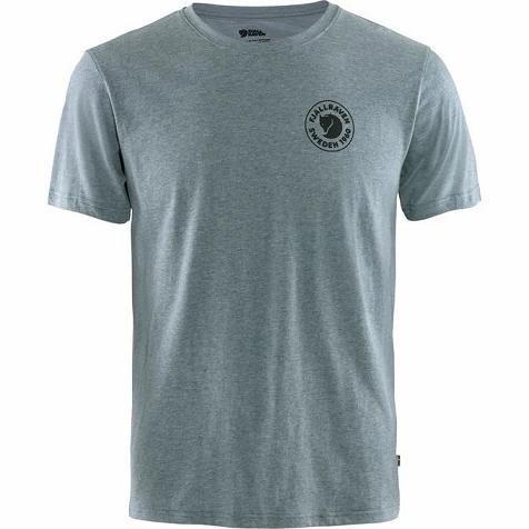 Fjallraven Udsalg T-Shirt Herre 1960 Logo Blå JSYG91723